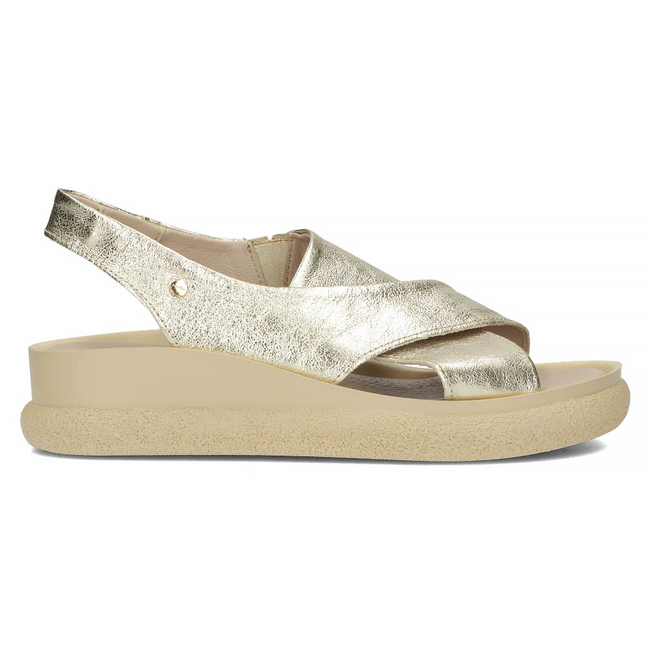 Leather sandals Filippo 40339 gold