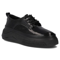 Leather shoes Filippo DP7303/25 BK black