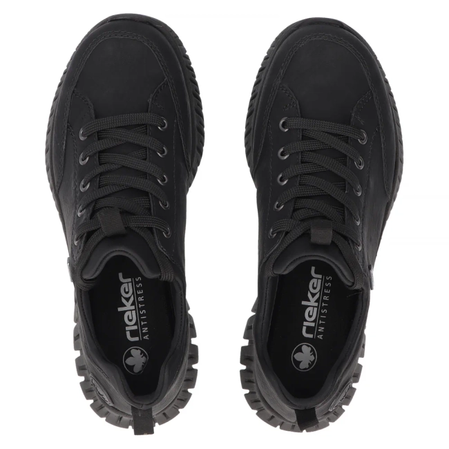 Półbuty Rieker M5352-00 czarne
