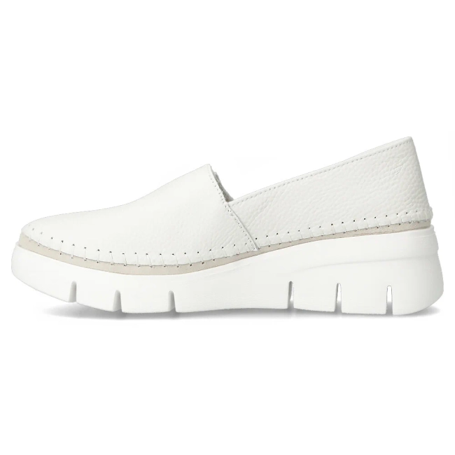 Leather shoes Filippo DP6161/25 WH white