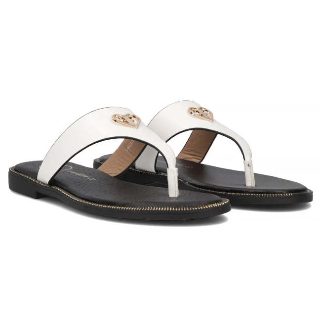 Slippers Filippo DK6976/25 WH white