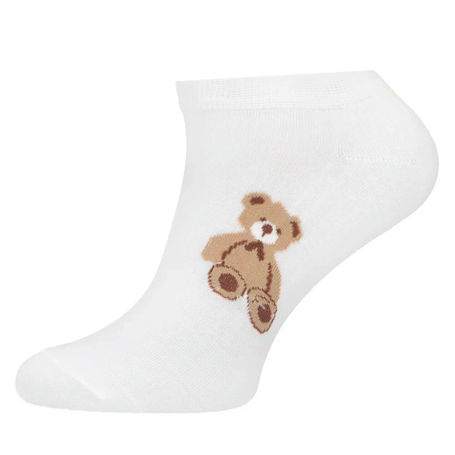 Women's Socks BL4011-7 white teddy