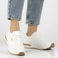 Sneakersy Rieker M6608-80 białe