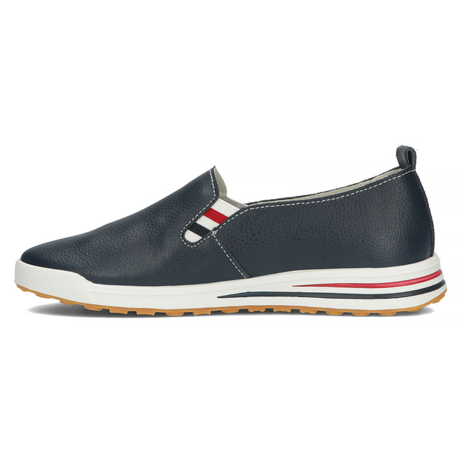 Leather shoes Filippo DP3510/23 NV navy blue