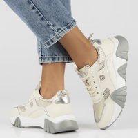 Skórzane sneakersy Filippo DP4516/23 BE beżowe