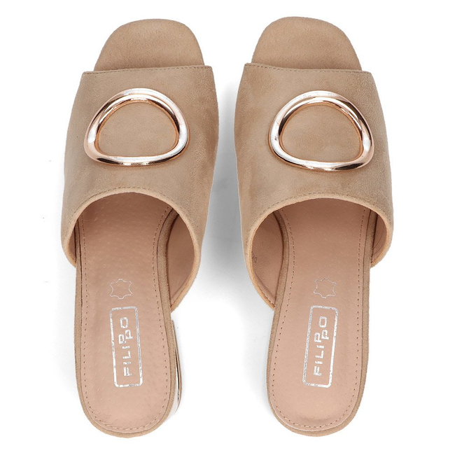 Slippers Filippo DK2088/21 BE beige