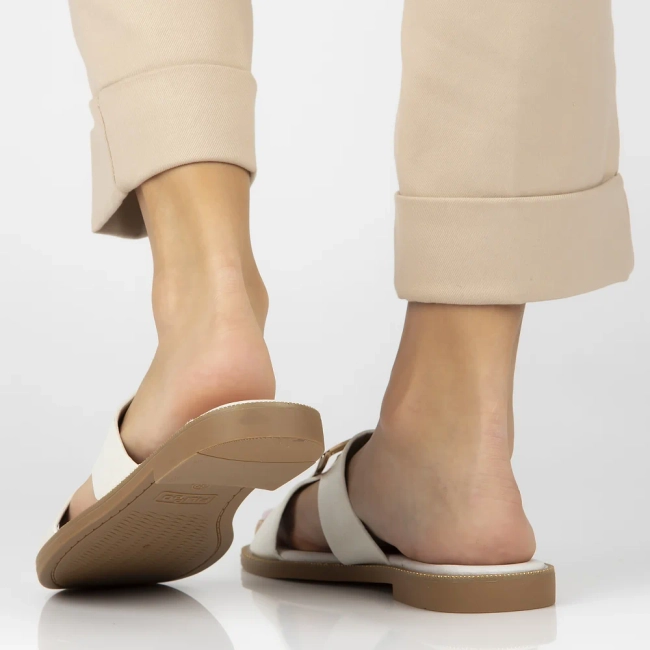 Slippers Filippo DK3703/25 WH white