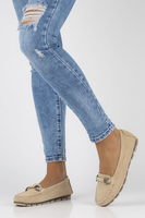 Leather loafers Filippo DP3613/23 BE beige