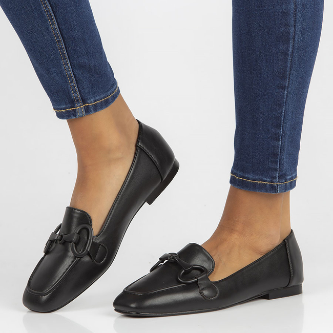 Filippo Moccasins QQ359 black