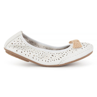 Baleriny Rieker 41456-81 weiss