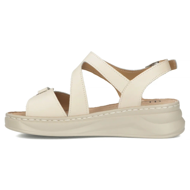 Leather sandals Filippo DS7043/25 BE beige