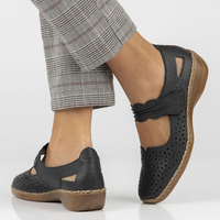 Leather Shoes Filippo 41399-14 navy