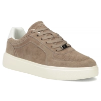 Skórzane sneakersy Filippo MSP7841/26 BE beżowe