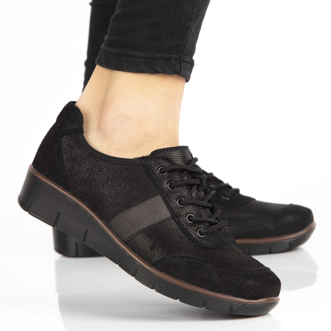 Skórzane półbuty Filippo DP028/21 BK czarne