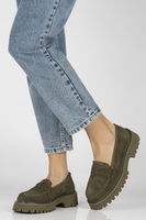 Leather shoes Filippo DP4586/23 KH khaki