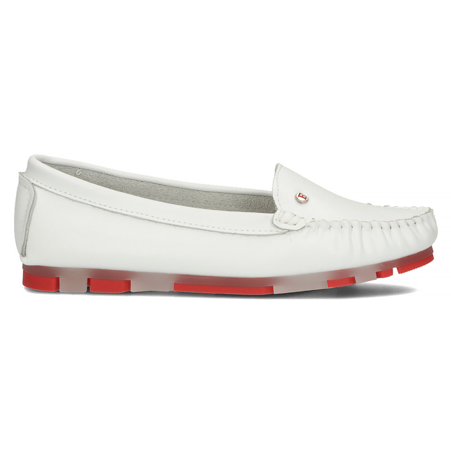 Leather loafers Filippo DP2037/22 WH white
