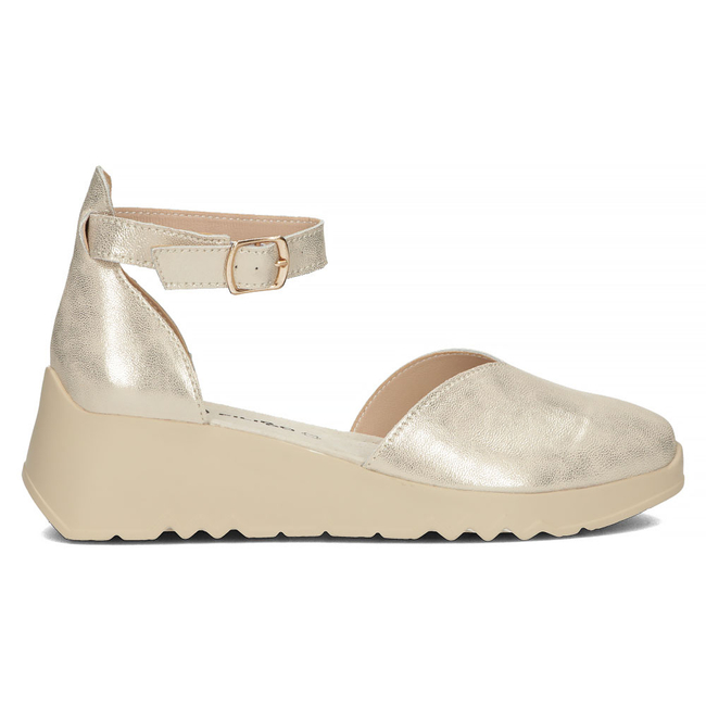 Leather shoes Filippo DP4596/23 GO gold