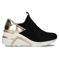 Leather Sneakers Filippo DP3652/22 BK black