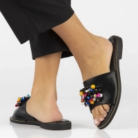 Slippers Filippo DK6233/25 BK black