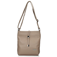 Handbag Toscanio Leather Messenger Bag A88 beige