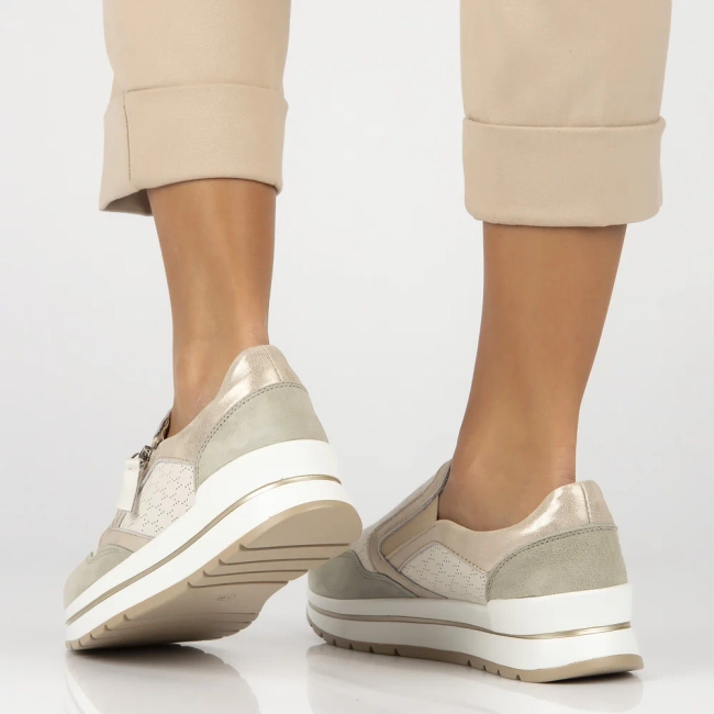 Leather shoes Filippo DP6777/25 BE GE beige