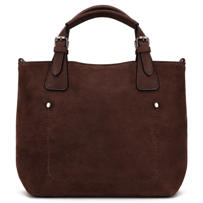 Dark brown handbag Heidi