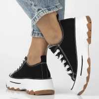 Trampki News 24SP26-6737 czarne