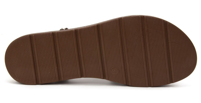 Sandały Filippo DS803/19 SI Silver