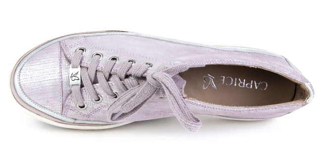 Półbuty Caprice 9-23654-22 517 Rose Rept. Foil