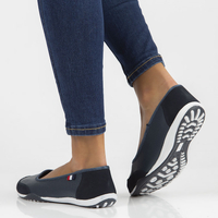 Skórzane półbuty Filippo DP142/22 NV granatowe