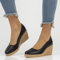 Leather shoes Filippo DP3521/22 BK black