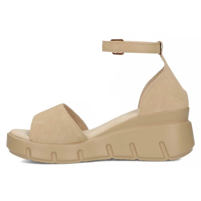 Leather sandals Filippo DS4455/24 BE beige