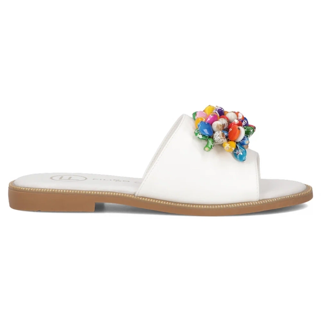 Slippers Filippo DK6233/25 WH white