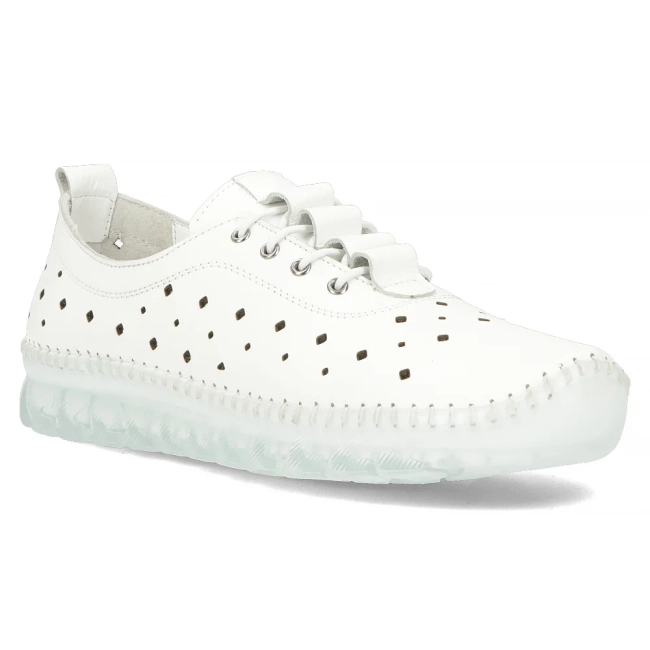 Leather shoes Artiker 54C0334 white