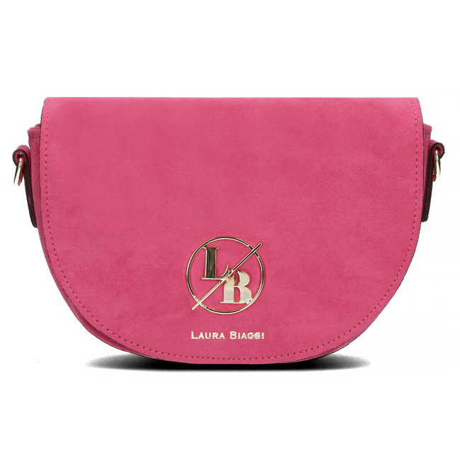 Handbag Messenger Bag Laura Biaggi JS-256 fuchsia