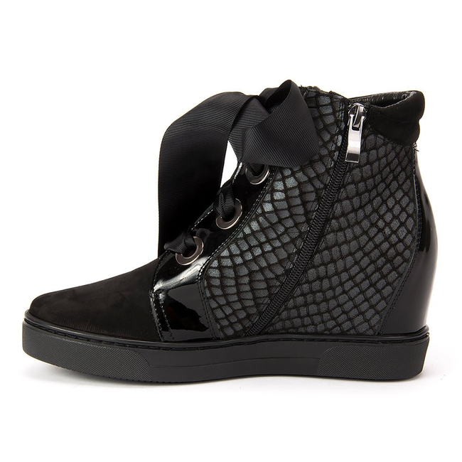 Boots Exbut 77-4699-549/166/121 black nubuck