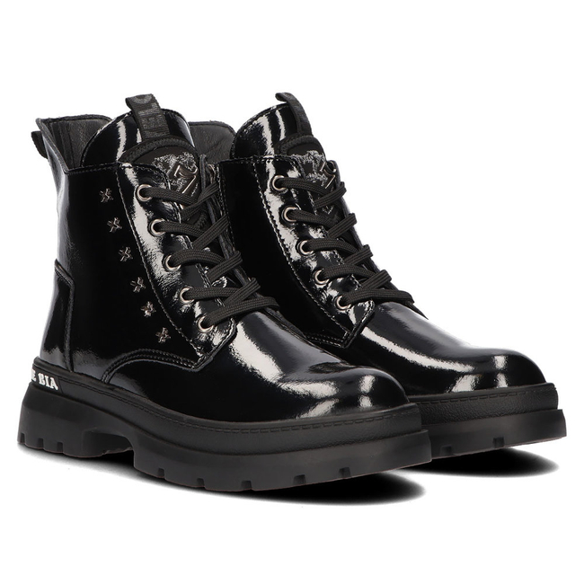 Leather boots Filippo DBT3063/22 BK black