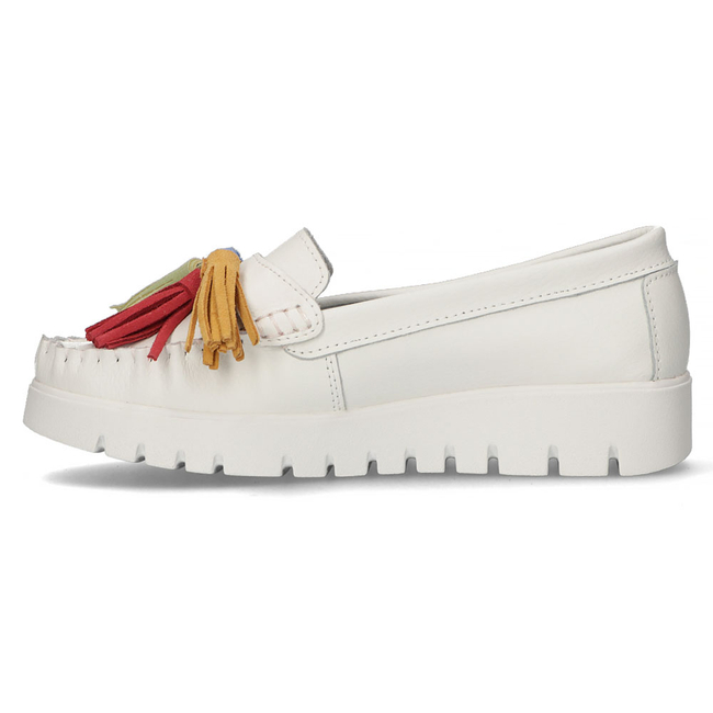 Leather shoes Filippo DP3535/22 WH white