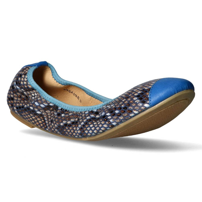 Baleriny Vinceza R15-D-P-518 BL Blue