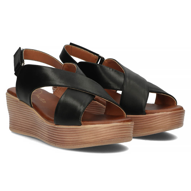 Sandały Filippo DS3609/22 BK czarne