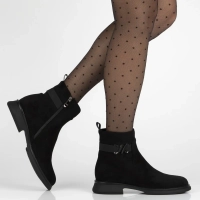 Botki Filippo DBT7351/25 BK czarne