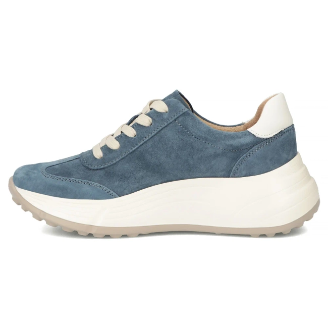 Leather sneakers Filippo DP7496/26 NV navy