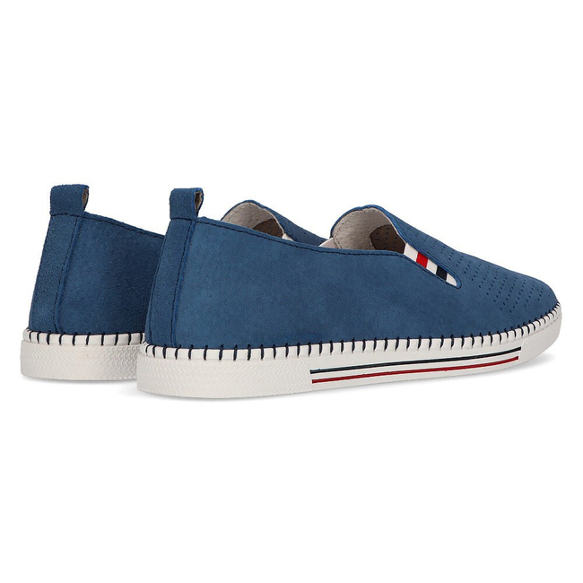 Leather shoes FILIPPO DP1272/21 BL blue