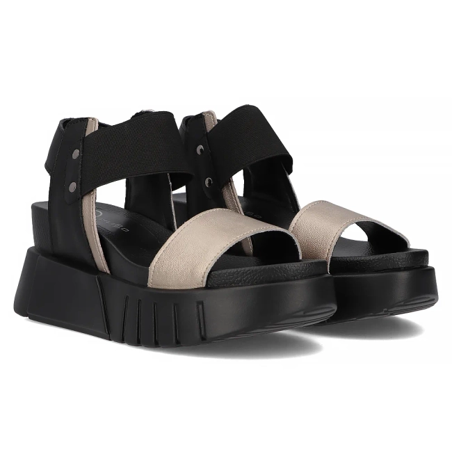 Leather sandals Filippo DS6156/24 GO gold