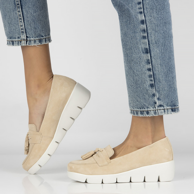 Leather shoes Filippo DP3162/23 BE beige