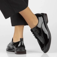 Leather shoes Filippo DP6307/24 BK black