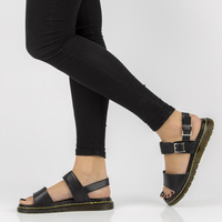 Skórzane sandały Filippo DS2040/21 BK czarne