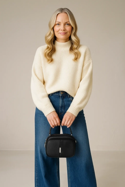 Black shoulder bag Soft Case