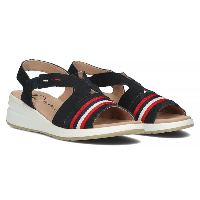 Leather sandals Filippo DS3500/22 NV navy