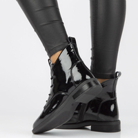 Leather ankle boots Filippo DBT3211/21 BK black